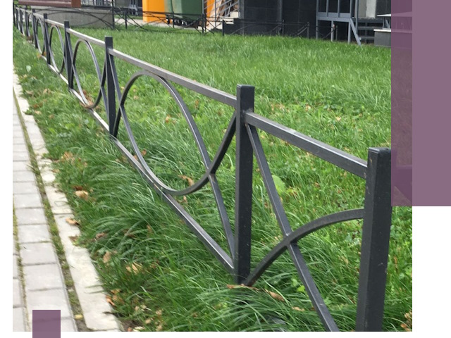 Газонные ограждения из металла в Верхнем Уфалее — монтаж и продажа