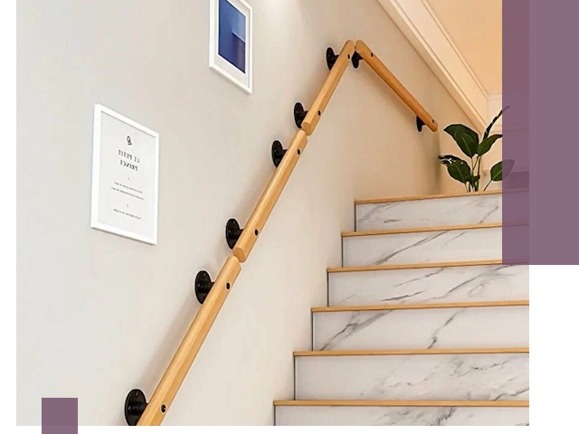 Поручни металлические и деревянные под ключ в Верхнем Уфалее