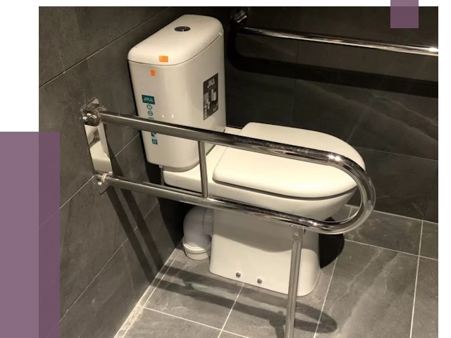 Поручни для санузлов в Верхнем Уфалее от 4298 руб.  | ПРОЛЁТ-Врф